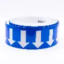 cinta brady de flecha color azul de 2 pulgada