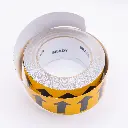 cinta brady de flecha color amarillo de 2 pulgada