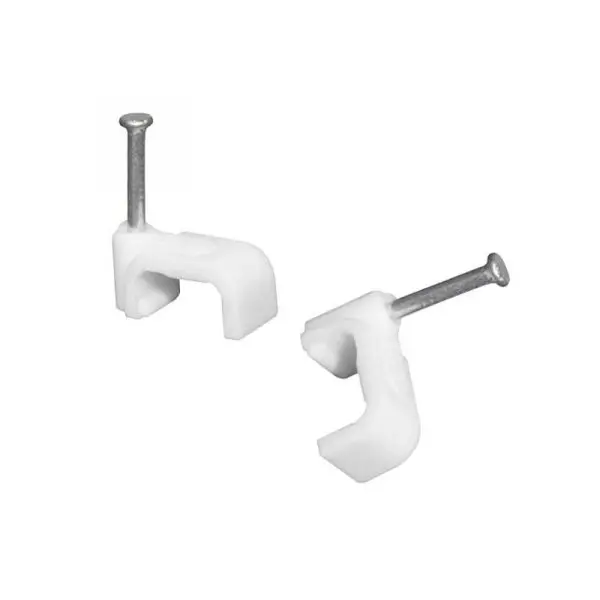 Grapa cuadrada p/cable 5x9mm Sanelec