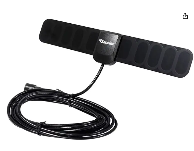 Antena HDTV plana mini ultra d Sanelec