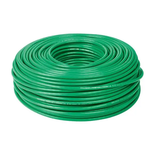 4087 Cable THW cal 14 verde 100mts KEER
