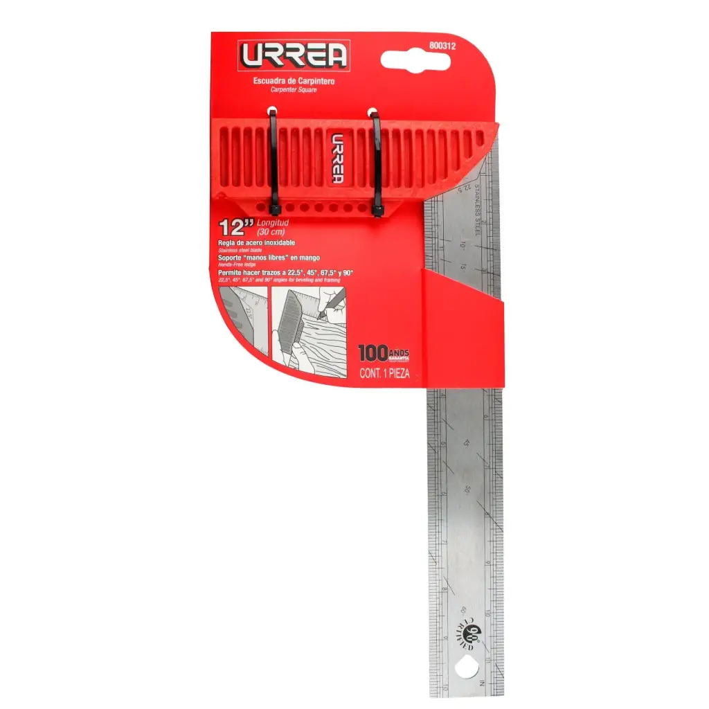 800312 ESCUADRA DE CARPINTERO urrea