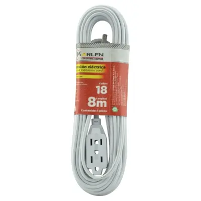 14EXTENS012SM 14EXTENS012SM EXTENSION ELECTRICA ESTANDAR 8 METROS KARLEN