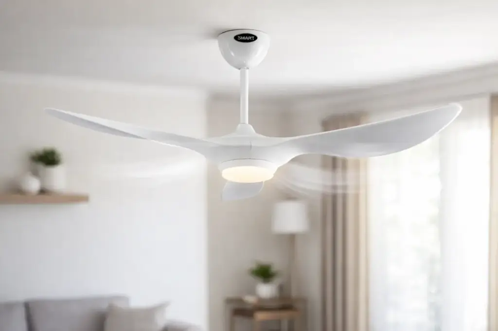 Ventilador LED de techo 52" 12w blanco