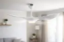 Ventilador LED de techo 52" 12w blanco