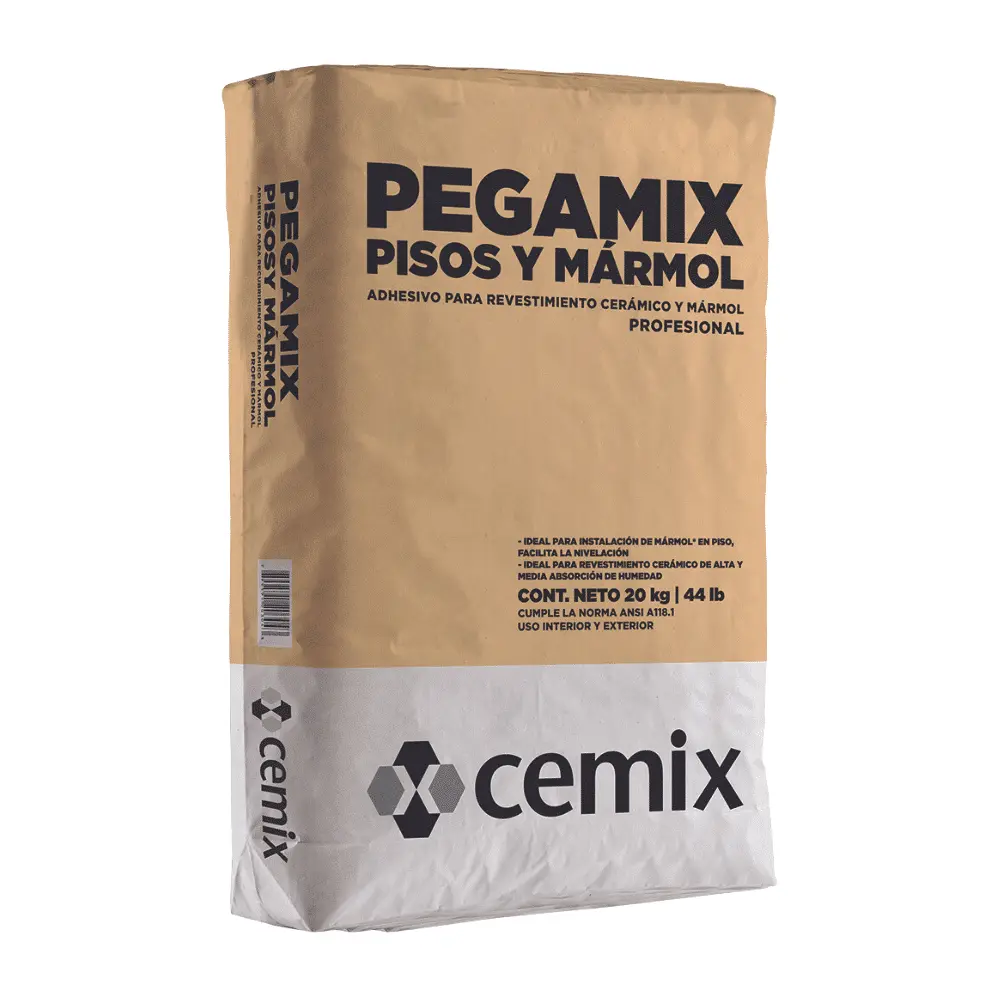 Fepac1kg pegaazulejo Cemix 1kg pisos y marmol