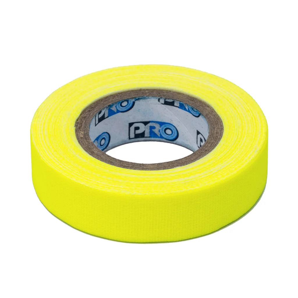 Gaffer Spike  1" X 20yds  Color amarillo