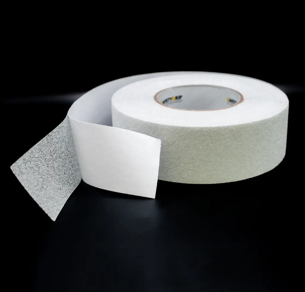 CINTA ANTIDERRAPANTE TRANSPARENTE 2" X 18 METROS SAFETY FORT