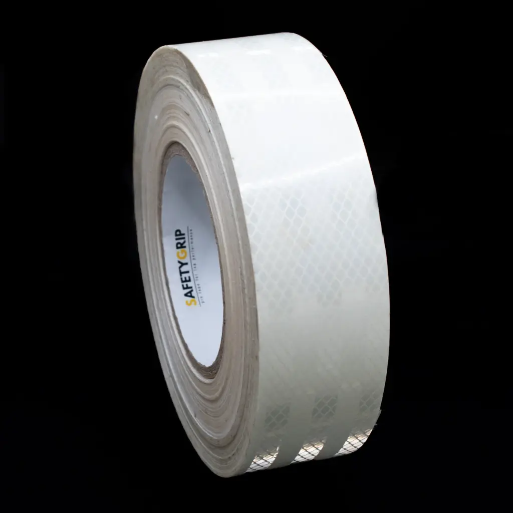 Rollo cinta reflejante blanco 2"x 50 mts safety grip
