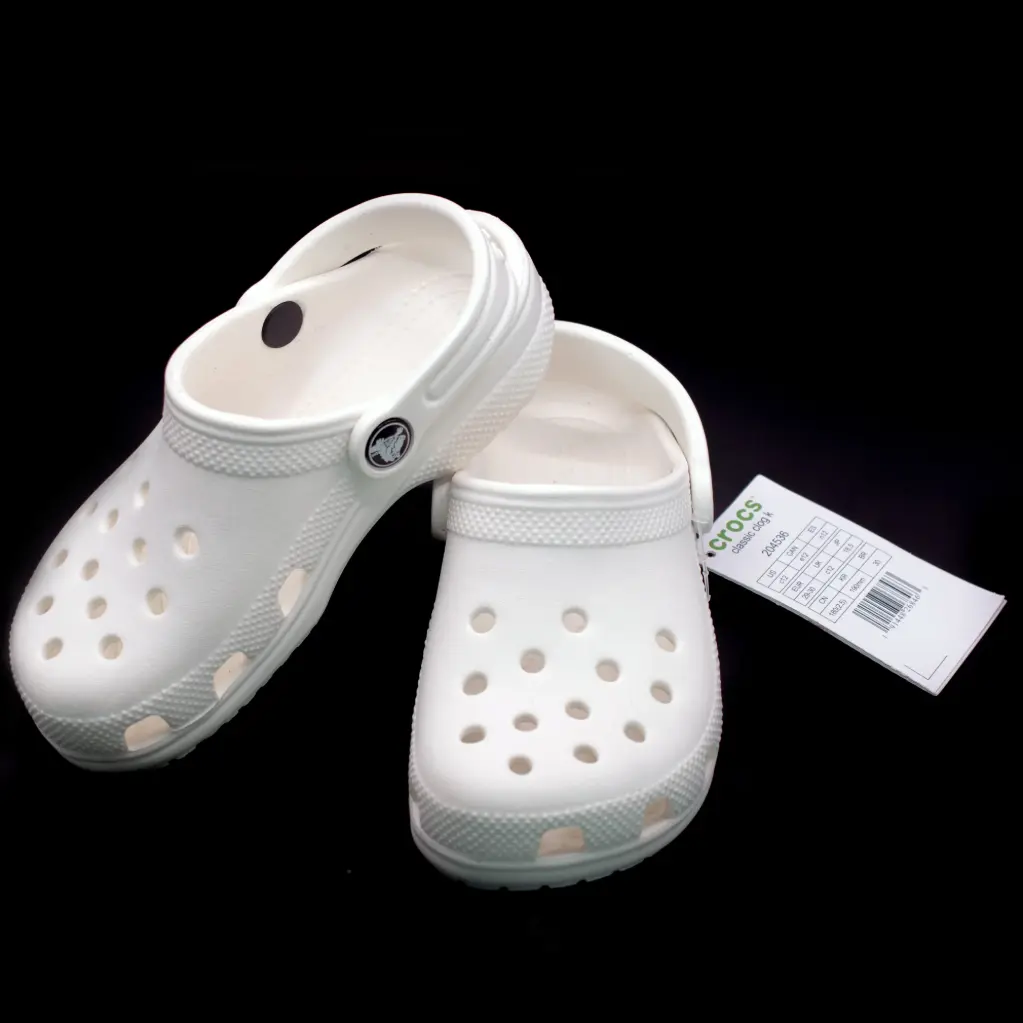 CROCS18.5 Color: White,EUR Size: C9/inner length 18.5cm