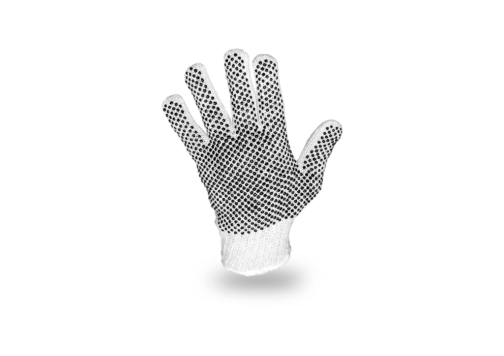 FESG1026A GUANTE JAPONES DE ALGODON CON PUNTOS PVC (TALLA 10) MARCA MR