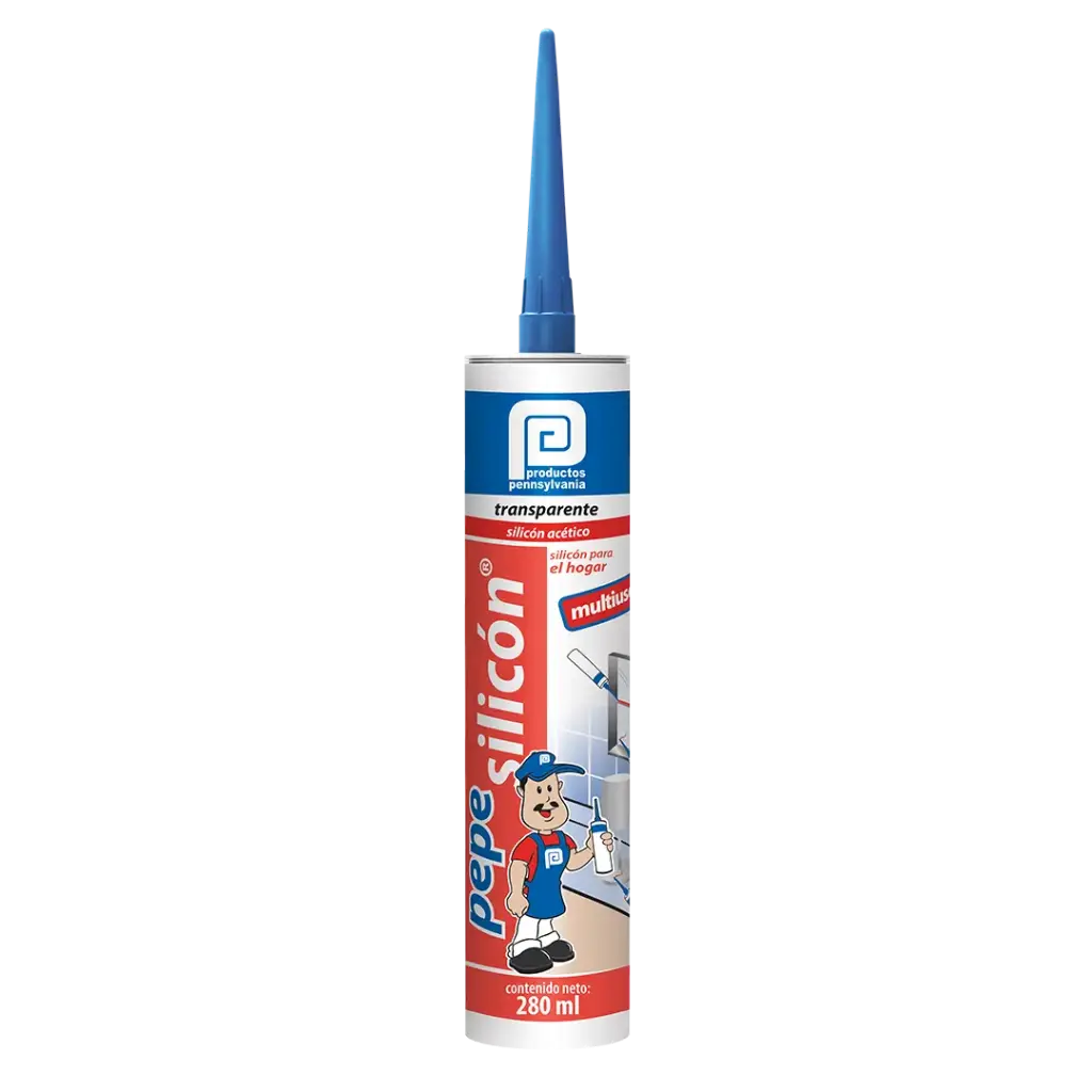 Pepe silicon blanco cartucho 280ml