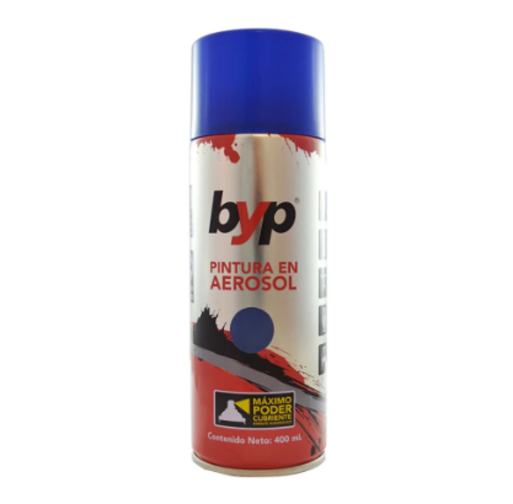 Pintura en aerosol azul regio o rey aerosol 400ml BYP