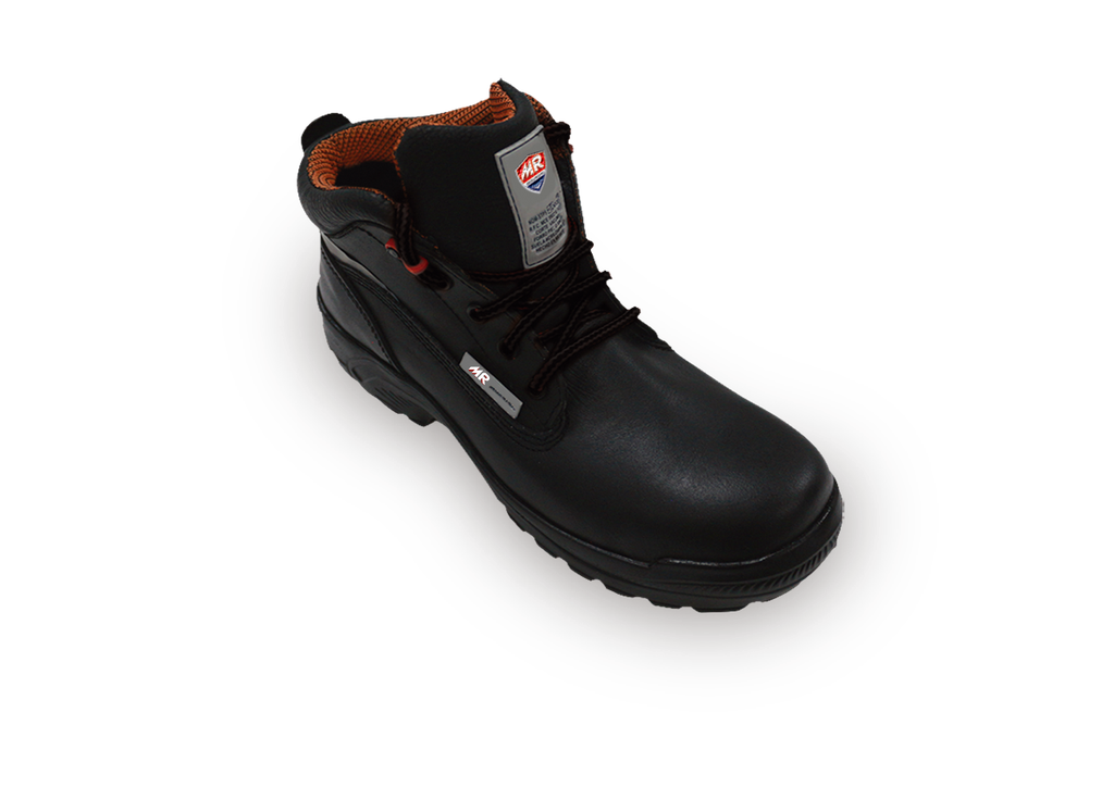 Bota borcegui industrial piel color negro piel color negro dielectrica con poliamida (t: 3, 4,5, 6,7,8,9 y 10