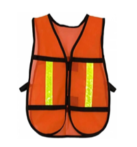 Chaleco de malla c/reflejante broche naranja Samsonite blacks