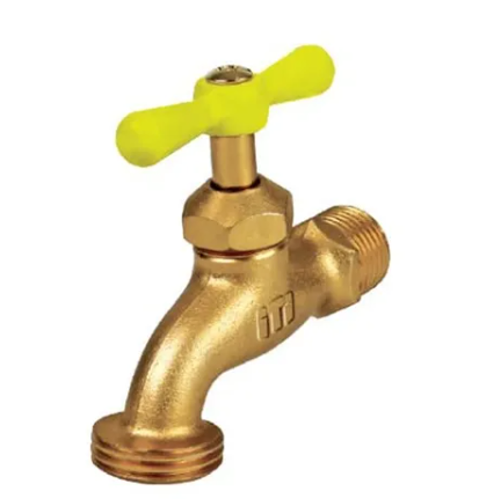 Llave de jardin de nariz de bronce  Maxtool