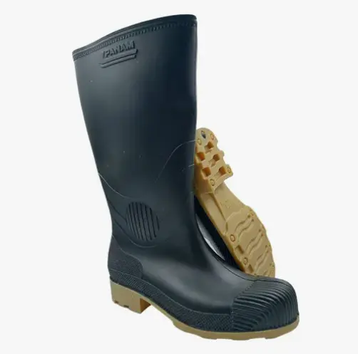 PANAMN23 BOTA DE HULE NEGRA 23 PANAM