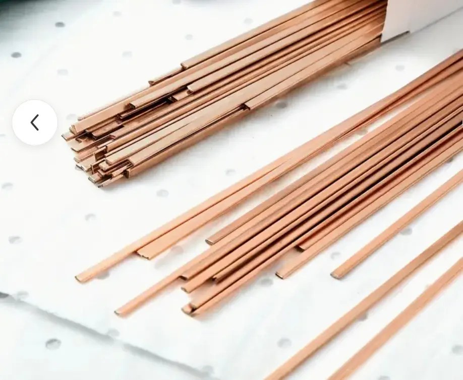 0620F PIEZA SOLDADURA VARILLA PLANA 5% PLATA  "HARRIS"