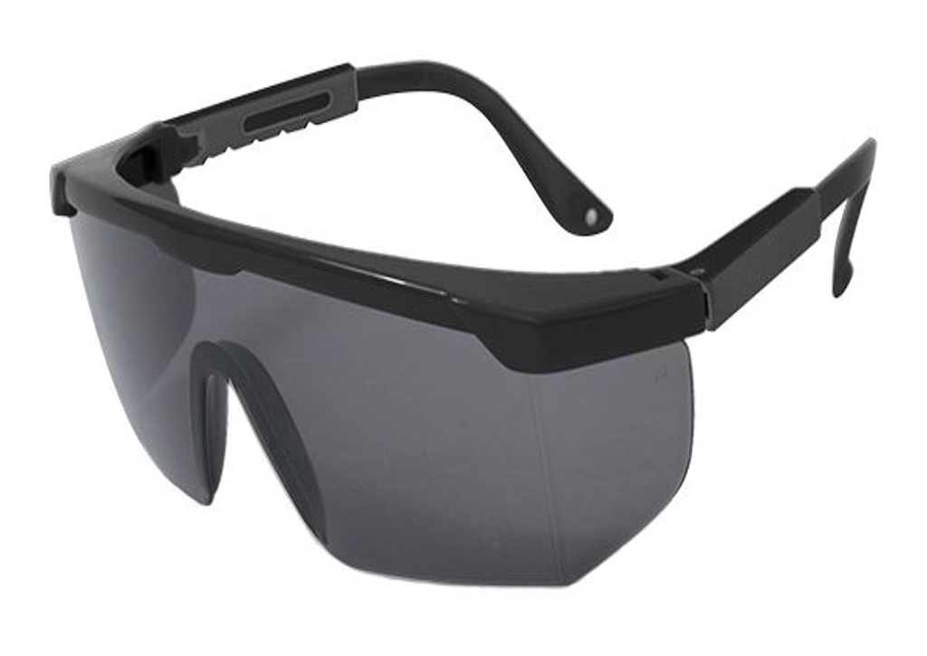 Lente Titanium armazon negro mica gris