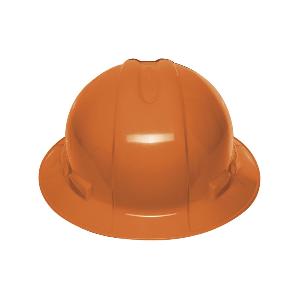 10564 Casco de seguridad ala ancha naranja Truper