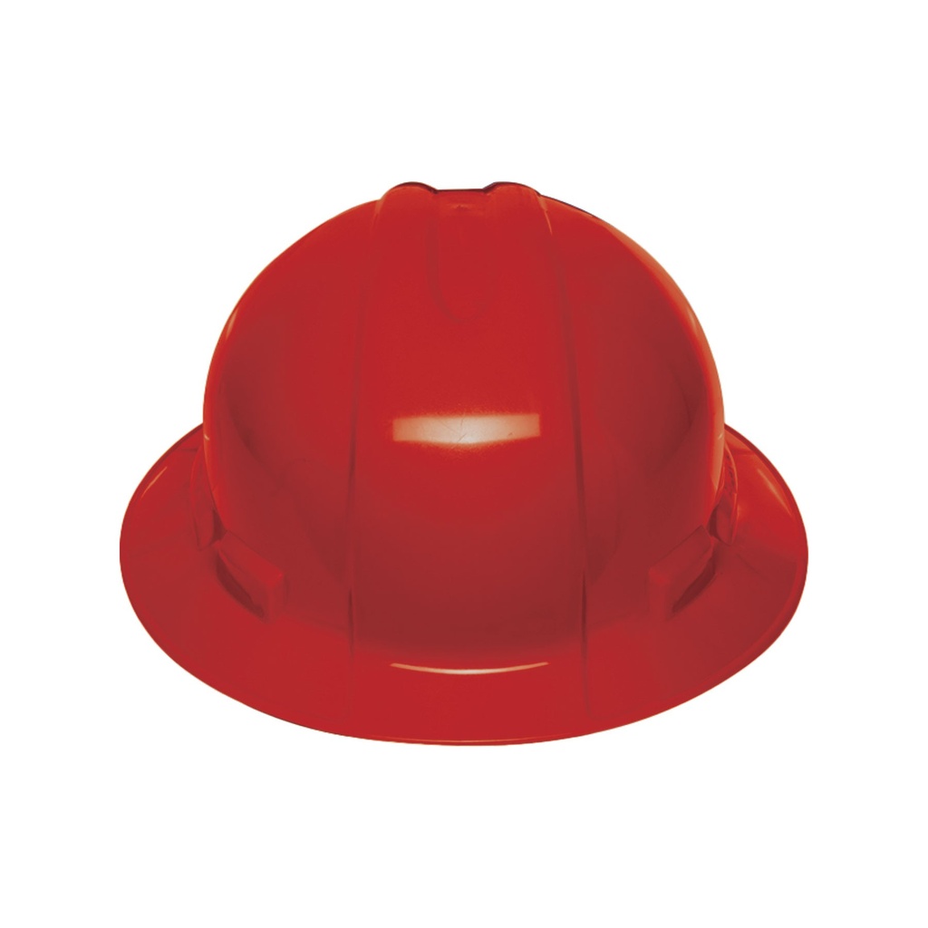 10573 Casco de seguridad ala ancha rojo Truper