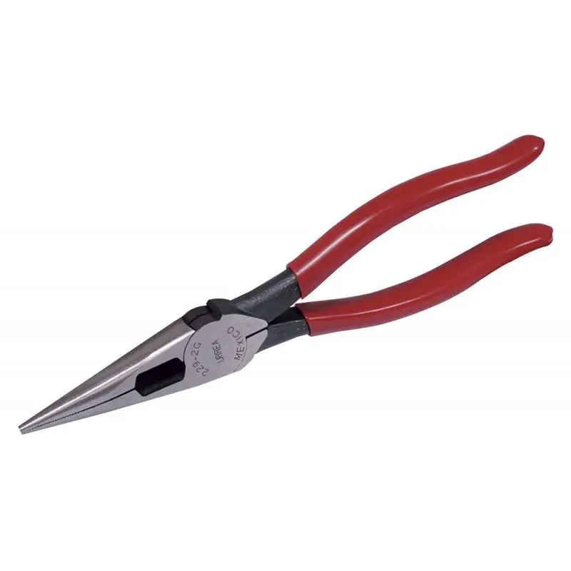 Pinza de corte con mango rubber grip de 8-9/32" con punta larga Urrea