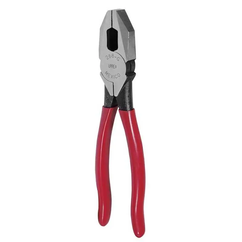 Pinza electrica con mango rubber grip de 9-5/16" corte lateral Urrea