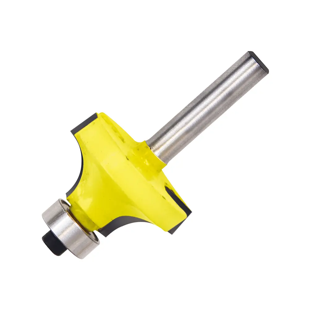 119271 Broca para router 1" de acero redondeadora de moldura con balero uso profesional Surtek