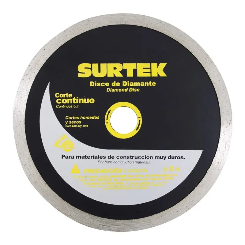 123460 Disco diaman cont 4-1/2" Surtek