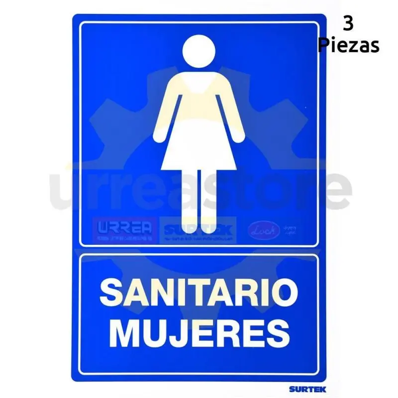 SES16 Señal "Sanitario mujeres" Surtek
