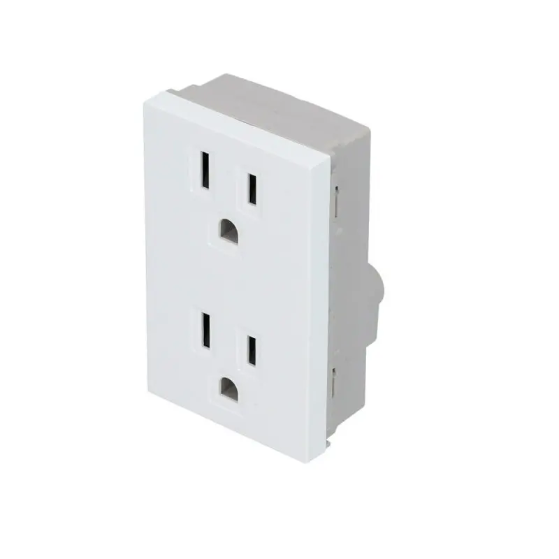 Contacto duplex 1/1 bco Surtek
