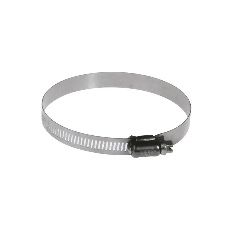 Abrazadera pieza sinfin de acero inoxidable de 2-1/4" a 3" Surtek