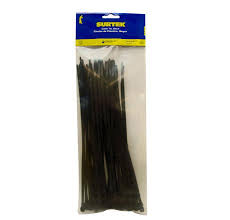 Cincho 203x4.6mm 50pz negro Surtek