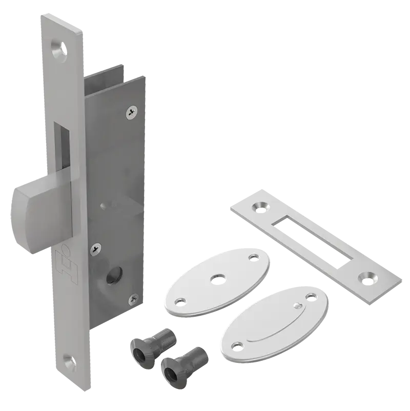 CHAPA D PALETA P/PUERTA LINEA 3" TETRA BCO HERRALUM