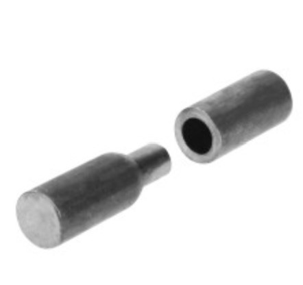 Bisagra tubular 1/2" lock