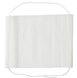 Cubreboca liza 2 y 3 capas marca jyrsa color blanco / azul cielo paq 150 pz