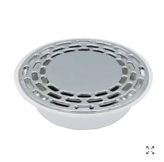 323F-9688 9688 CIFA COLADERA REDONDA CROMADA #4 * FLAMA