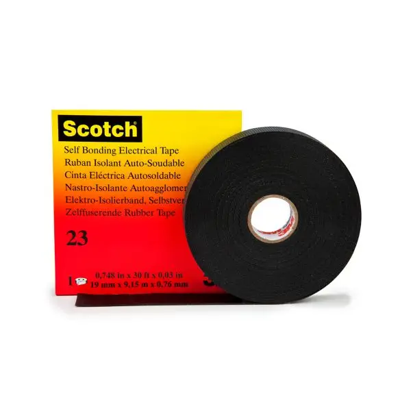 3M-23  cinta vulcanizada autofusionable   3/4" 3M