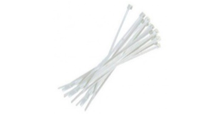 Cincho plastico transparente  150 mmx 3.6 15 cm bolsa 50 piezas barovo