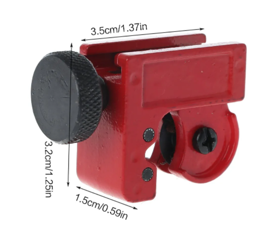 Mini corta tubo hasta 6mm 5/8" cuervo