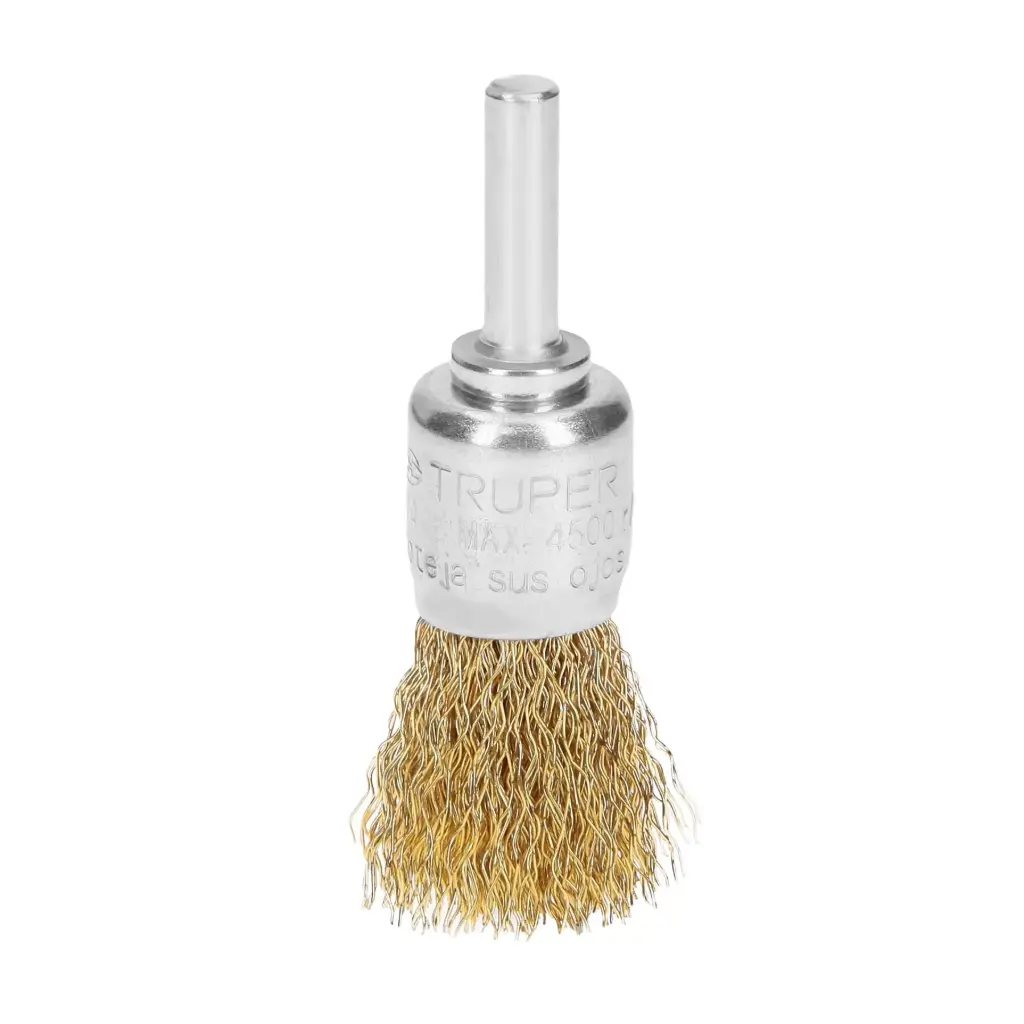 Carda de copa 3/4' alambre grueso para taladro, Truper com-3/4
