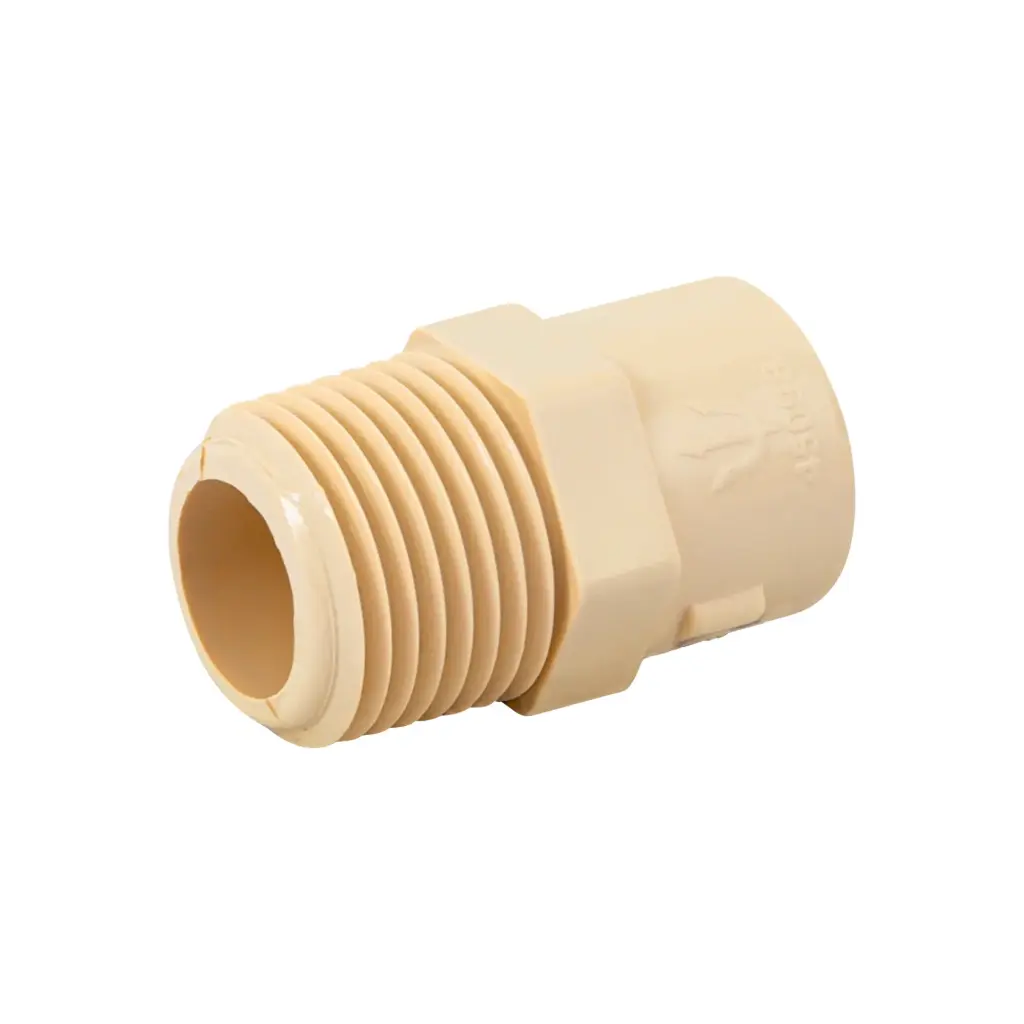 45098 Conector macho de CPVC 1/2', Foset CPVC-611