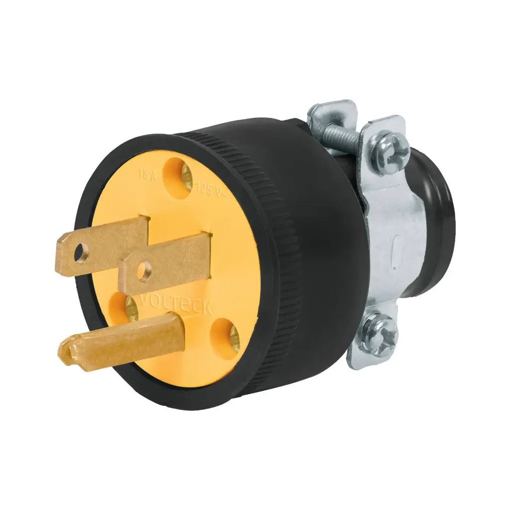 46207 Clavija industrial reforzada aterrizada, 2 polos+tierra CLR-A