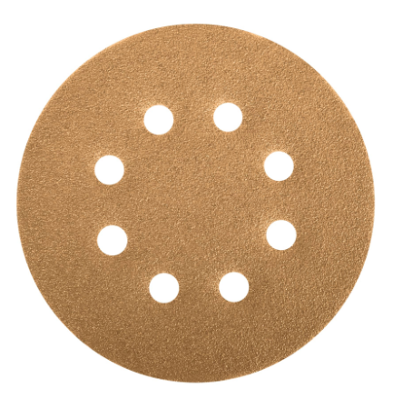Caja con 5 discos de lija 5' grano 120 lijadora roto-orbital diro-512