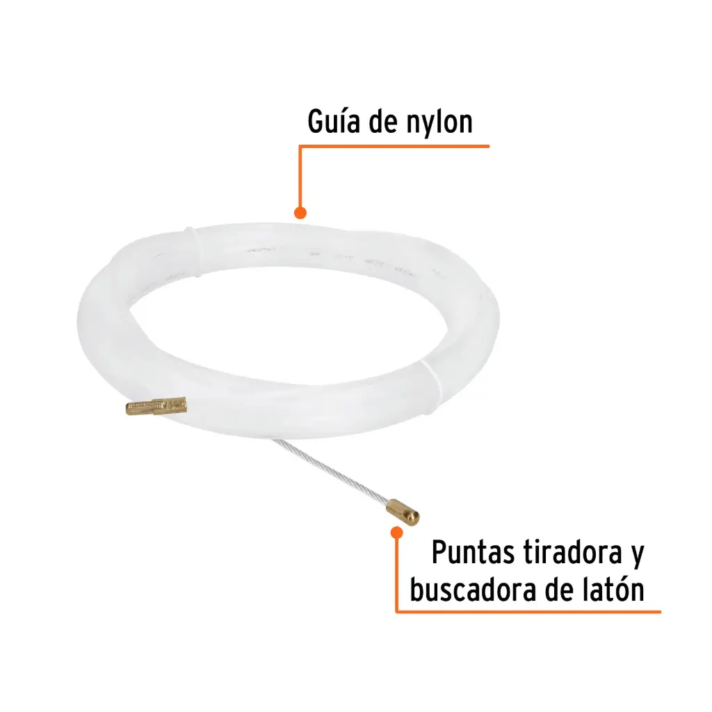 17756 Guía de nylon de 15 m para cable, Truper GNY-15