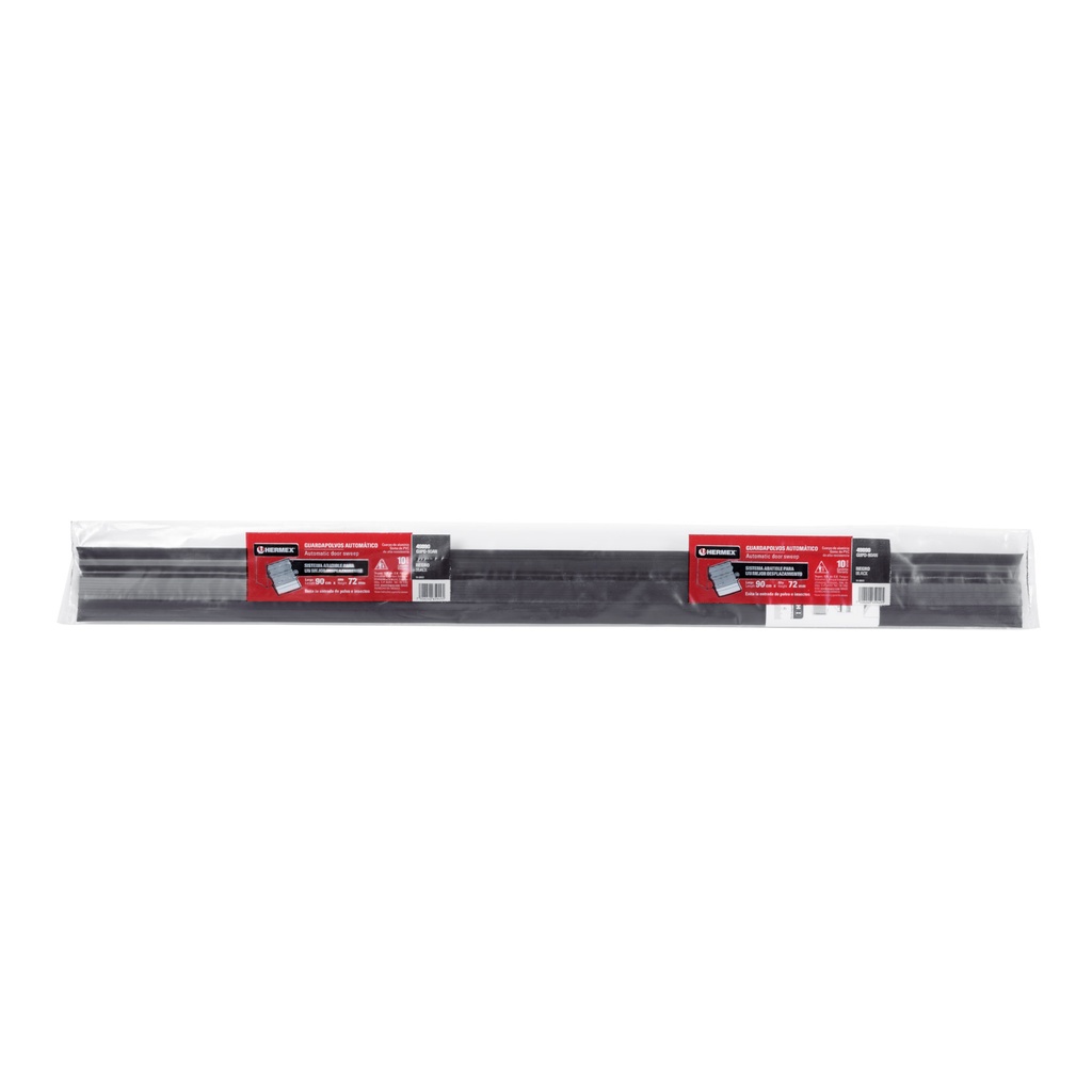 Guardapolvo automático 90 cm negro, Hermex gupo-90an