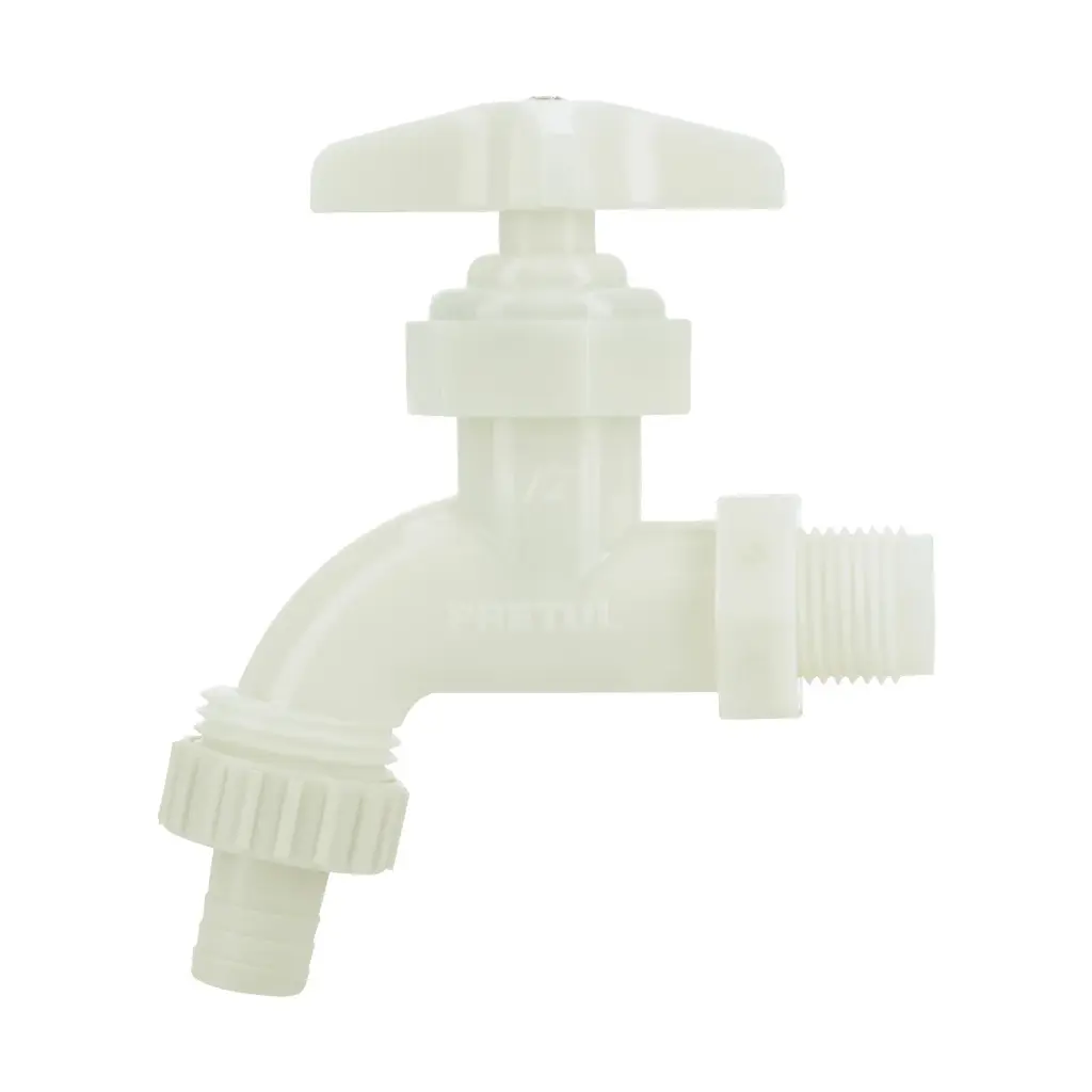 Llave para manguera, de plástico 65 g, entrada 1/2', Pretul ll-17p