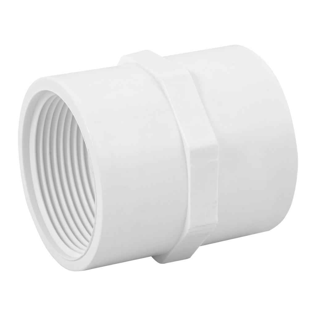 45433 Adaptador hembra de PVC 3/4', Foset PVC-602