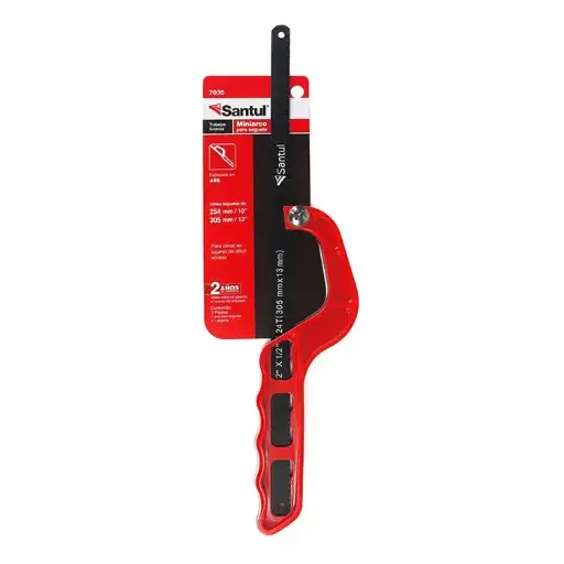 [7036] Arco mini p/segueta 12'' plást Santul