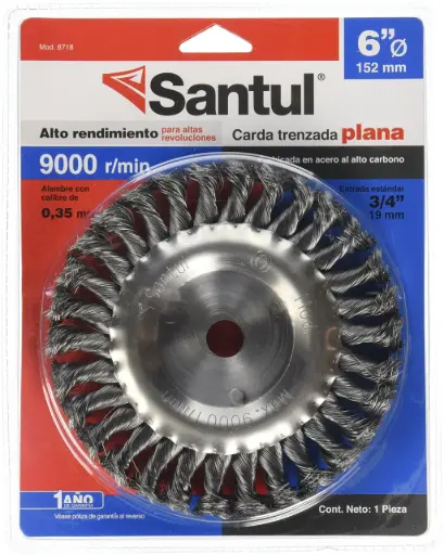 [8718] 8718 Carda circular 6 p/esmerilador SANTUL